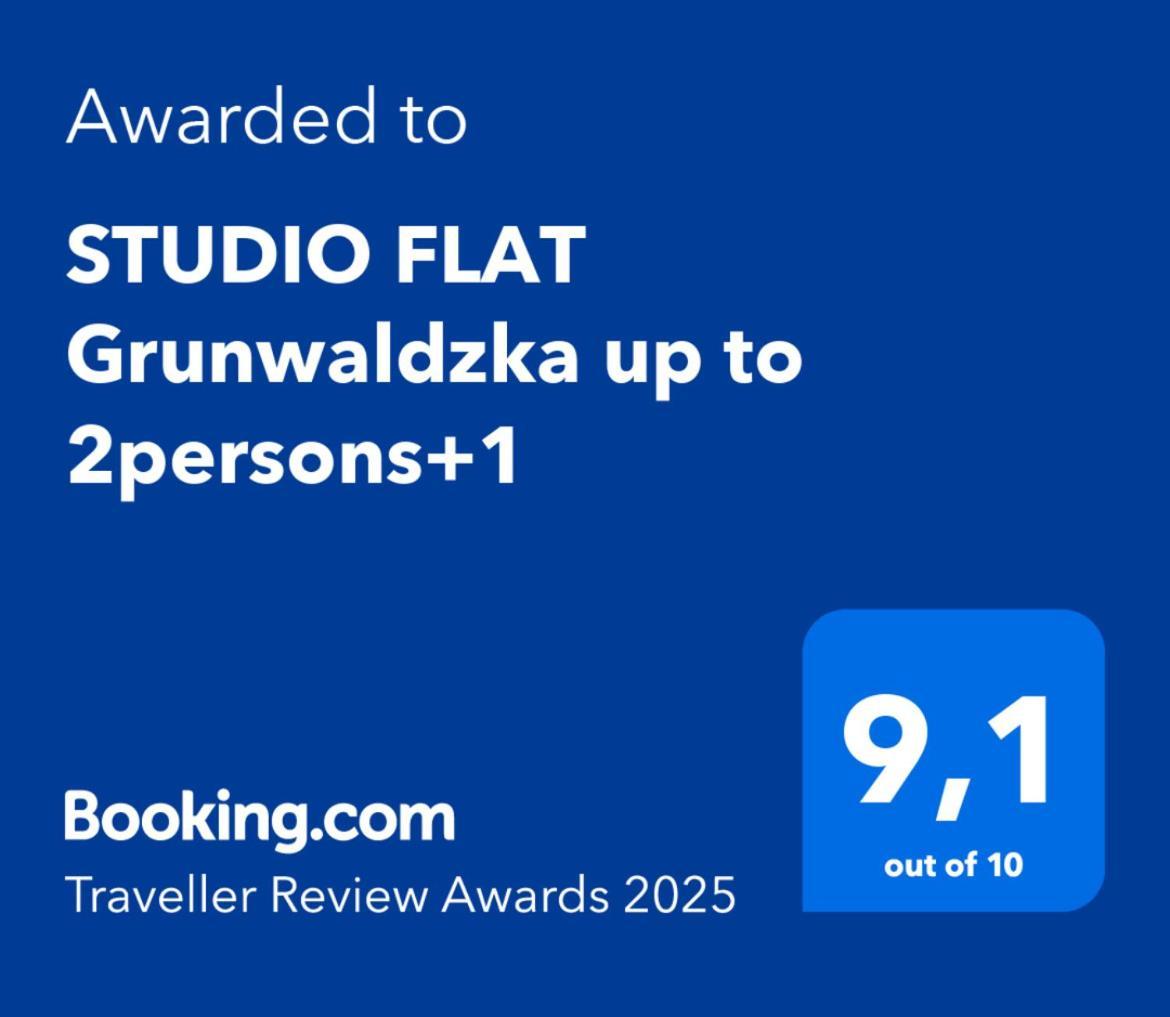 ורוצלב Studio Flat Grunwaldzka Up To 2Persons+1 מראה חיצוני תמונה
